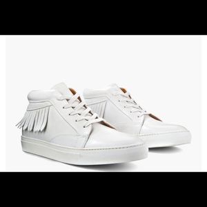 John Varvatos Reed Fringe Mid Top sneaker